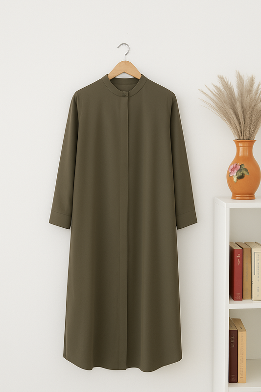 Abaya style manche chauve souris, ample