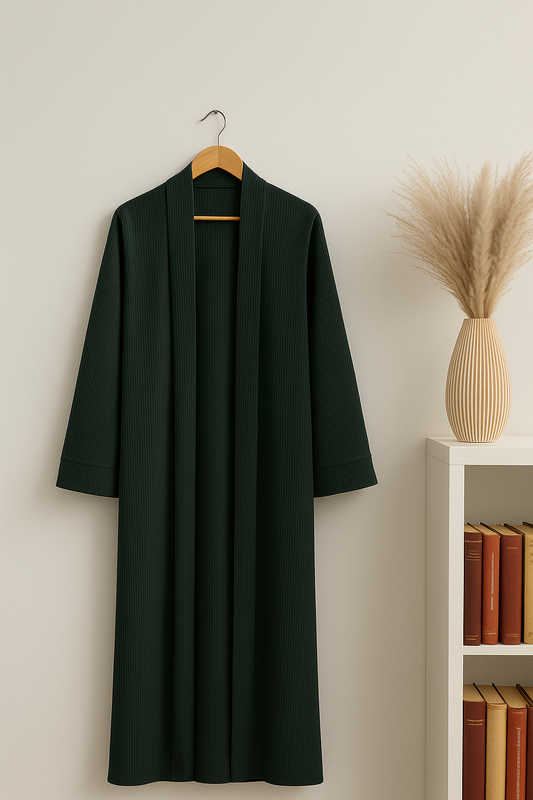 Kimono velours côtelé