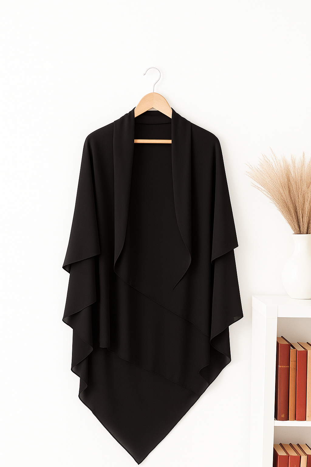 Khimar à Volants à Trois Couches